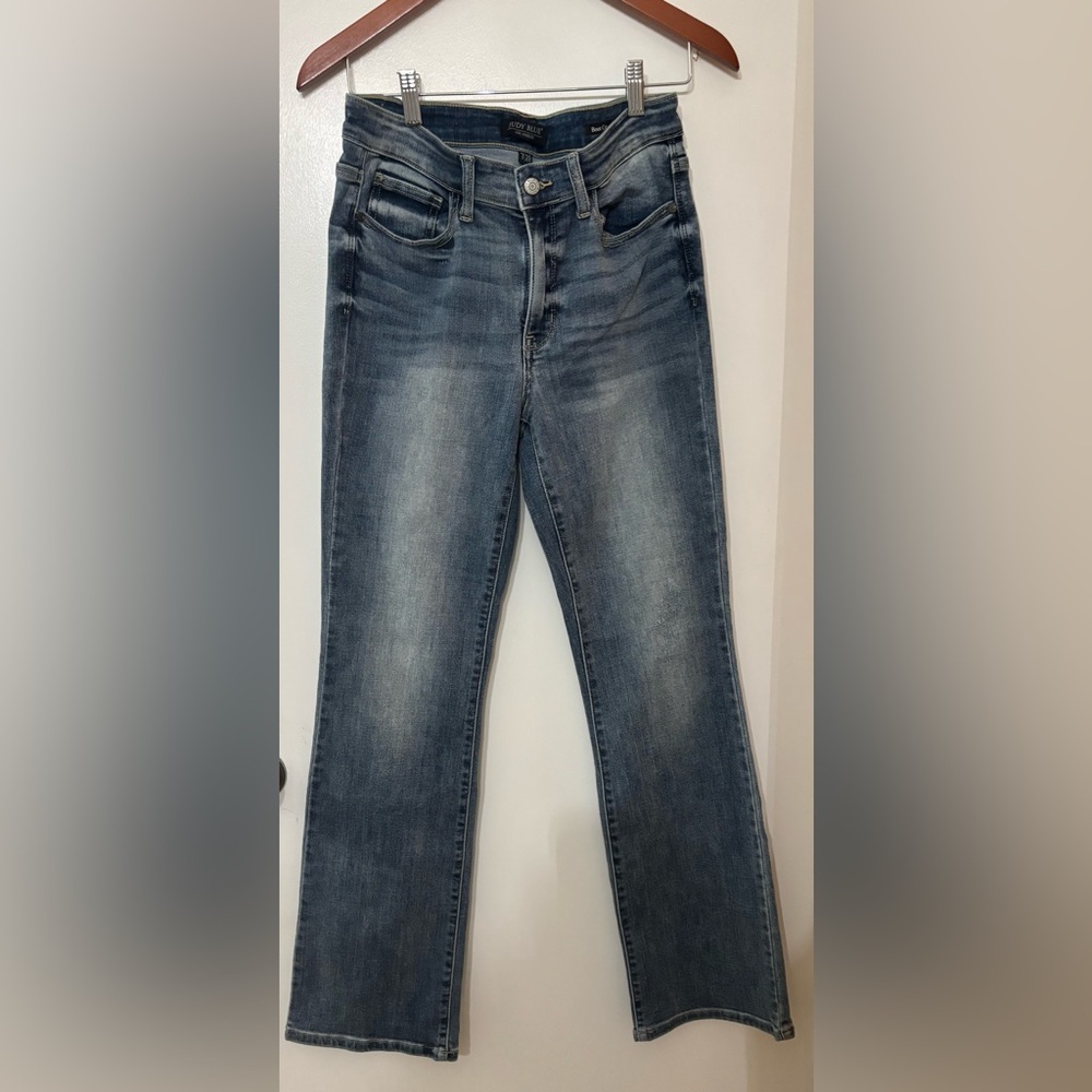 Judy Blue Women Light Wash Boot Cut Denim Jeans Size 7/28